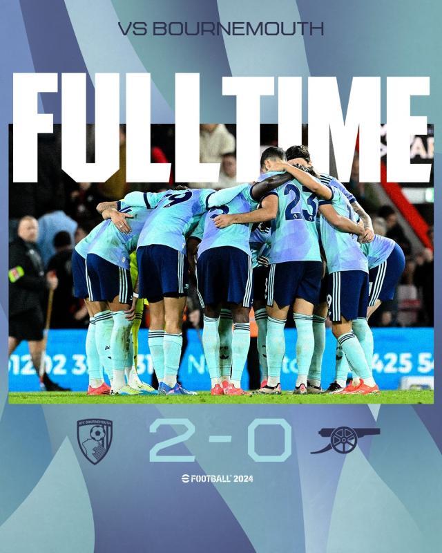 kaiyun sport-【英超】伯恩茅斯2比0十人阿森纳，萨利巴上半场直红