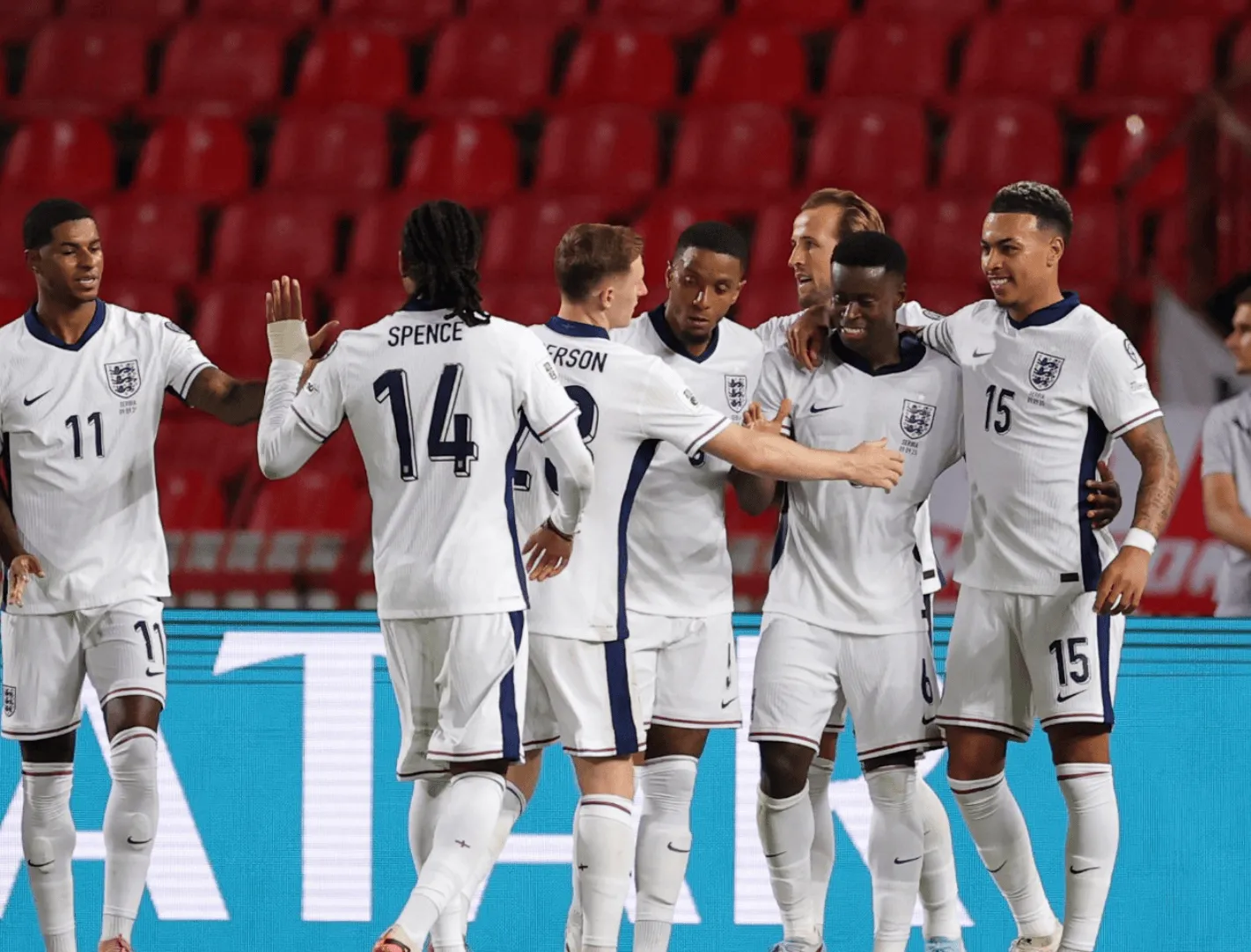 开云-单场3人打进英格兰队处子球，这是1966年以来的第三次